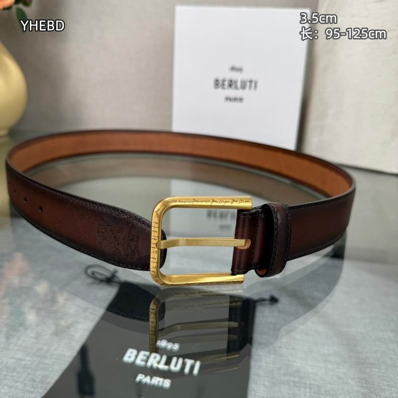 Berluti belt 35mmX95-125cm 8L03